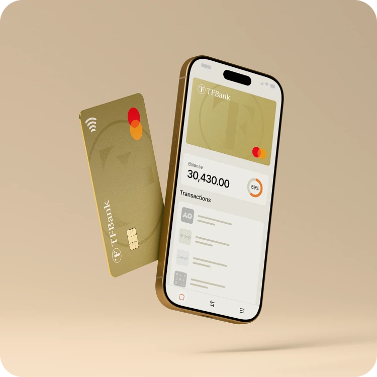 tf bank mastercard og app